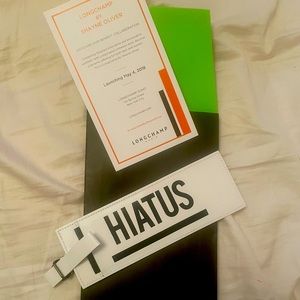 Longchamp luggage tag (Longchamp X Shayne Oliver)